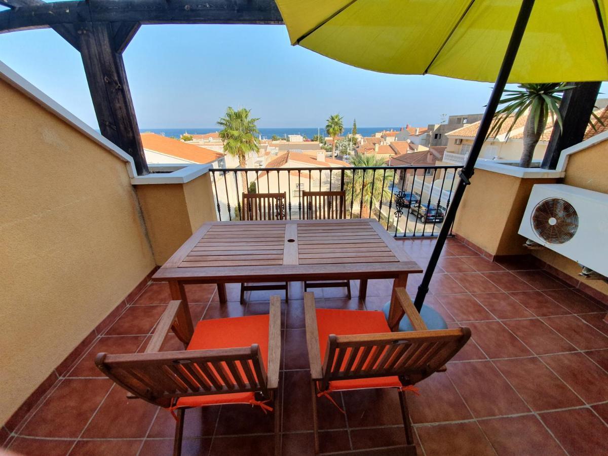 As24 2-Bedroom Apt Padel-Pozo Del Esparto Sea View クエバス・デル・アルマンソーラ エクステリア 写真
