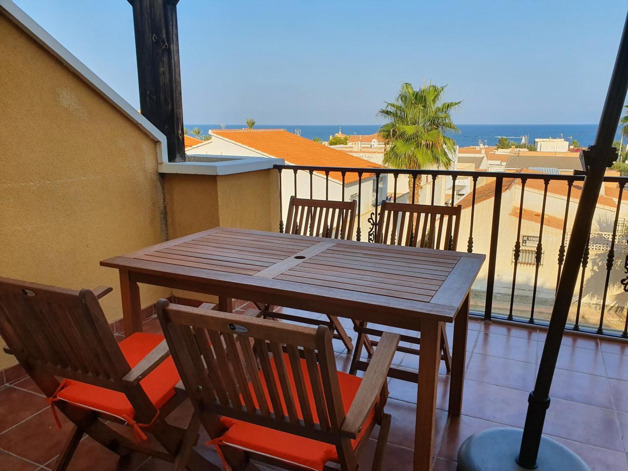 As24 2-Bedroom Apt Padel-Pozo Del Esparto Sea View クエバス・デル・アルマンソーラ エクステリア 写真